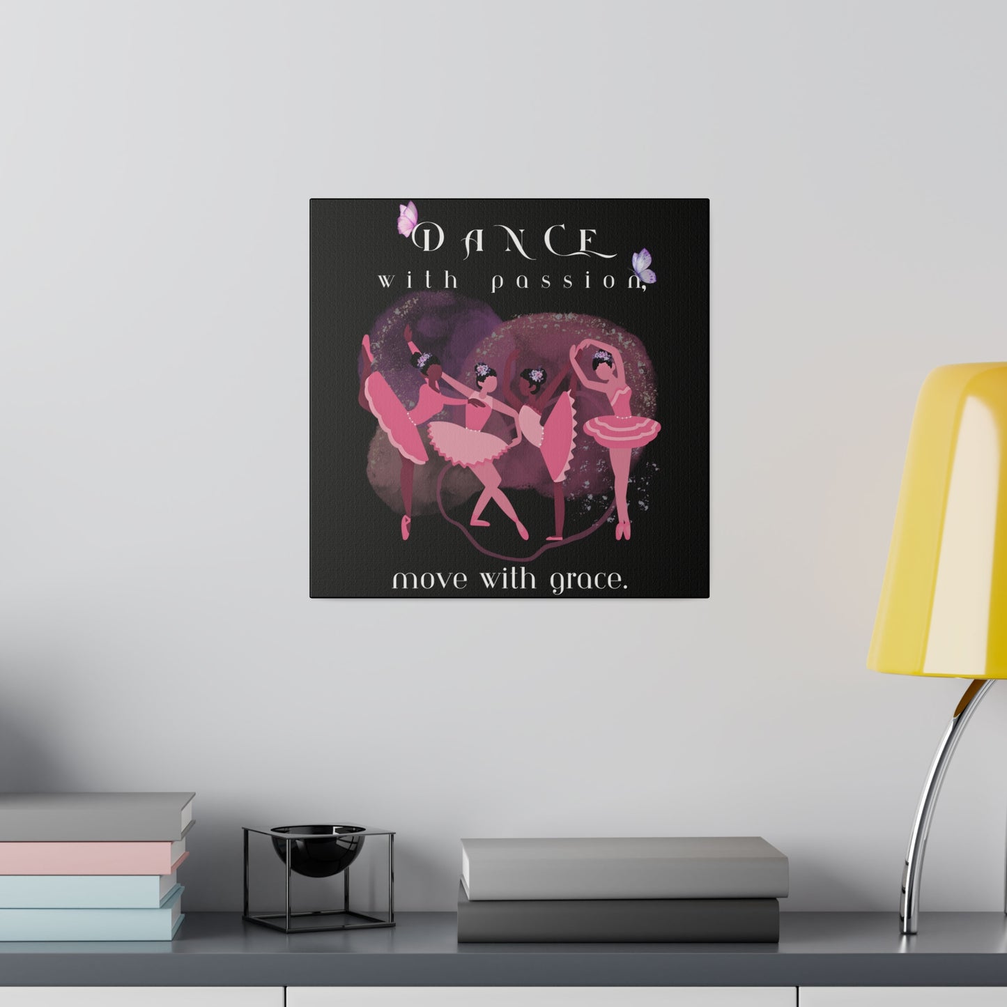 Matte Canvas Print - Dance with passion