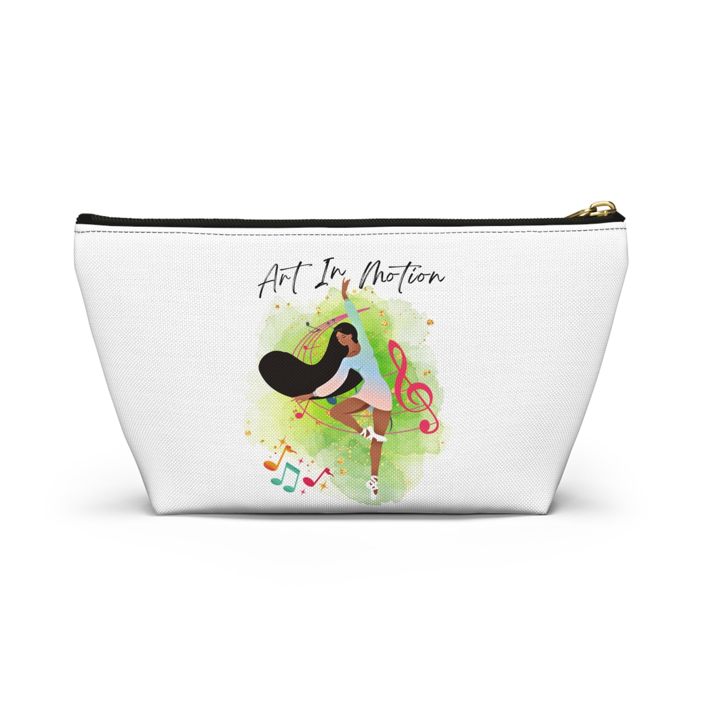 Cosmetic - Accessory Pouch w T-bottom - Art In Motion - for dancers on the go