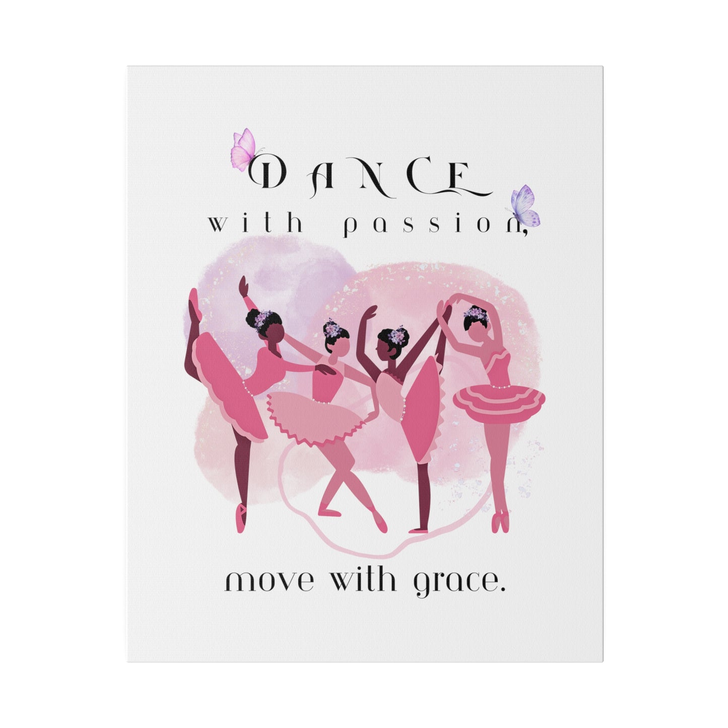 Canvas, Stretched, 0.75" - Dance with Passion