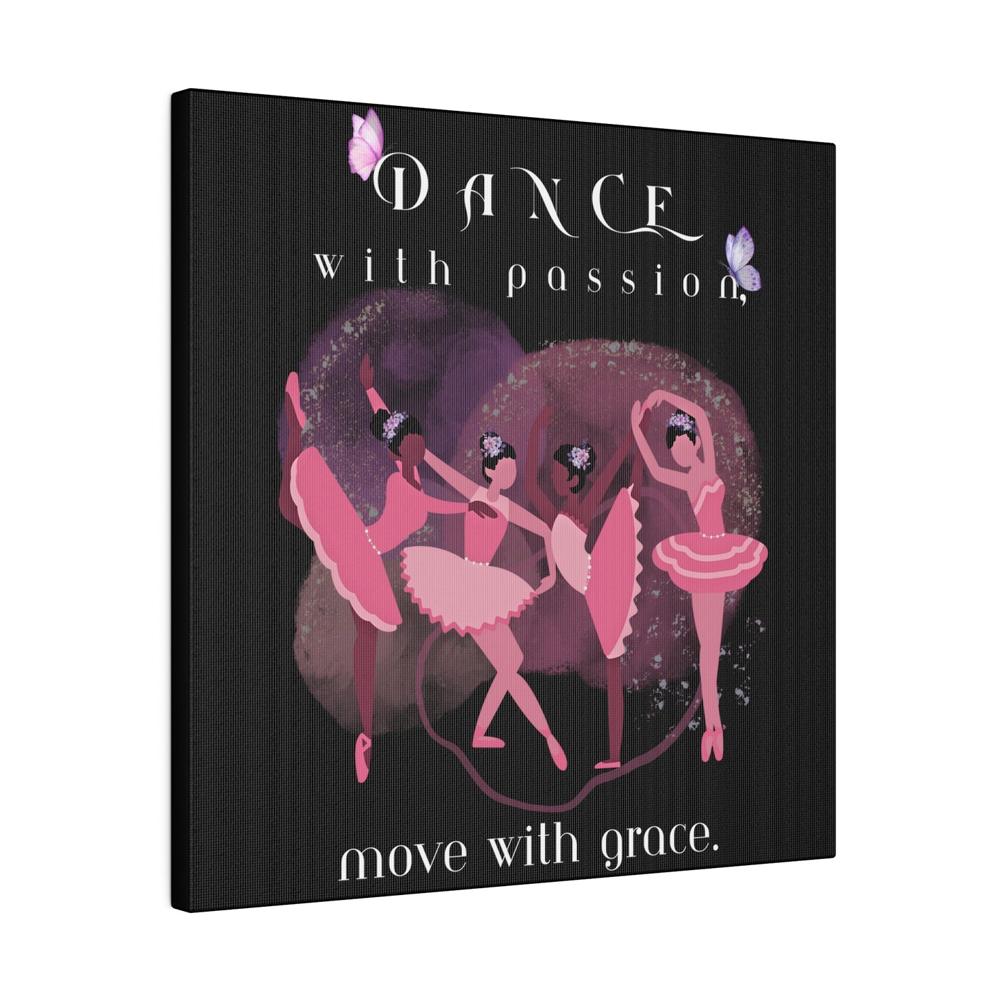 Matte Canvas Print - Dance with passion