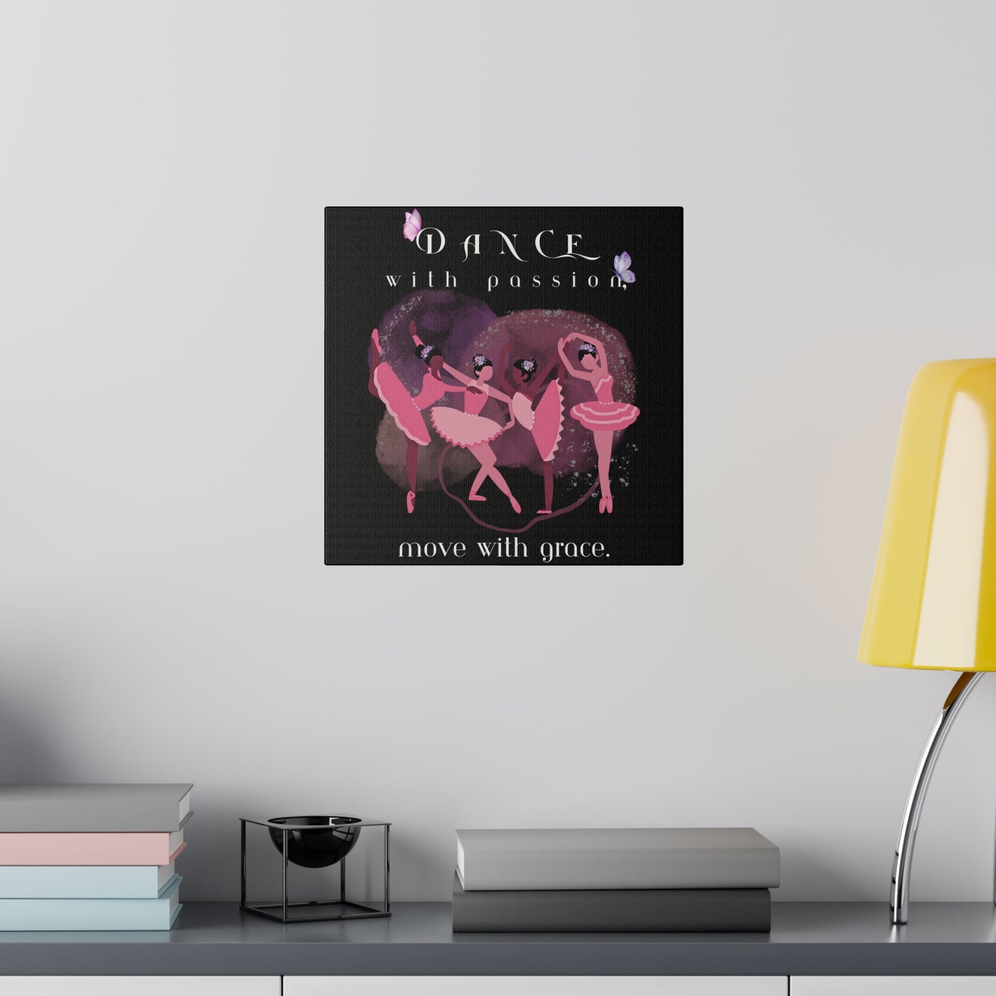 Matte Canvas Print - Dance with passion