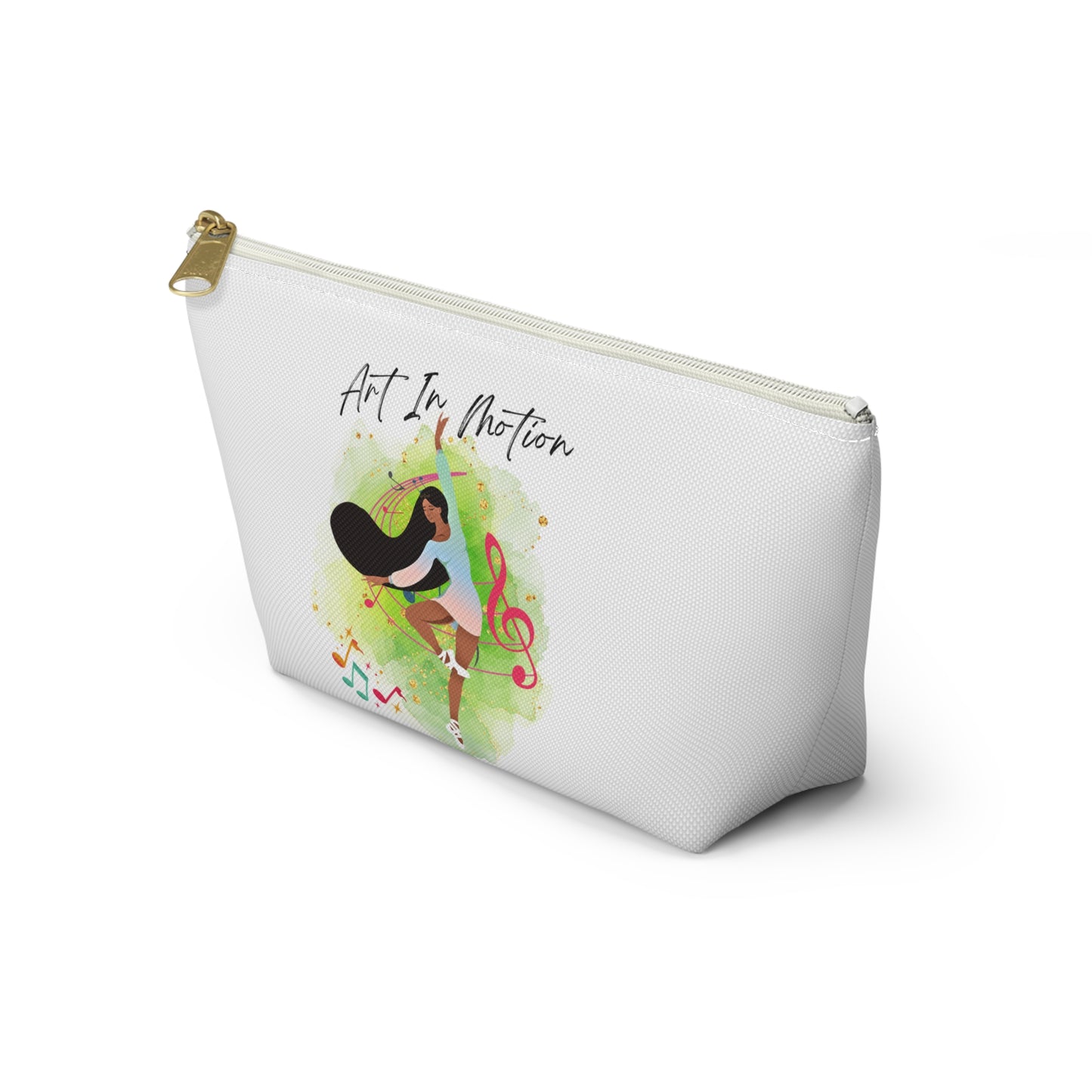 Cosmetic - Accessory Pouch w T-bottom - Art In Motion - for dancers on the go