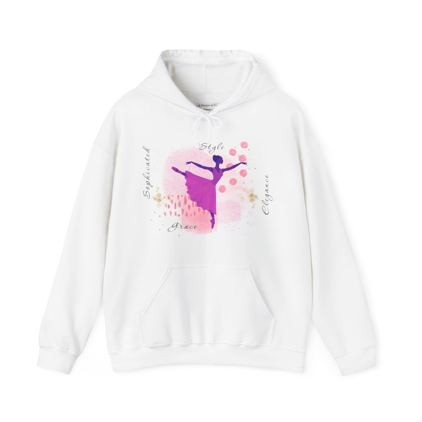 Hooded Sweatshirt  - Sophisticated Ballet Dancer