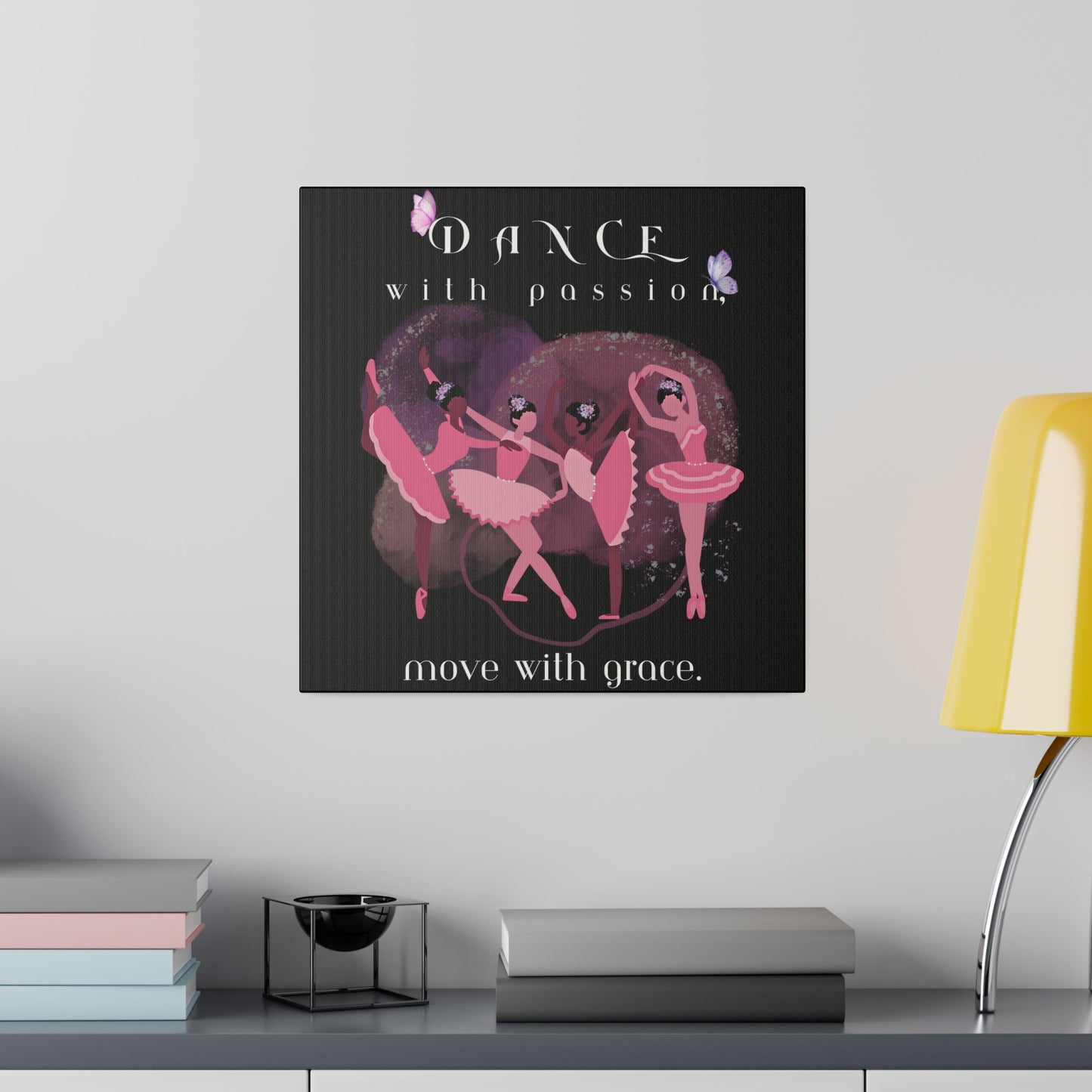 Matte Canvas Print - Dance with passion