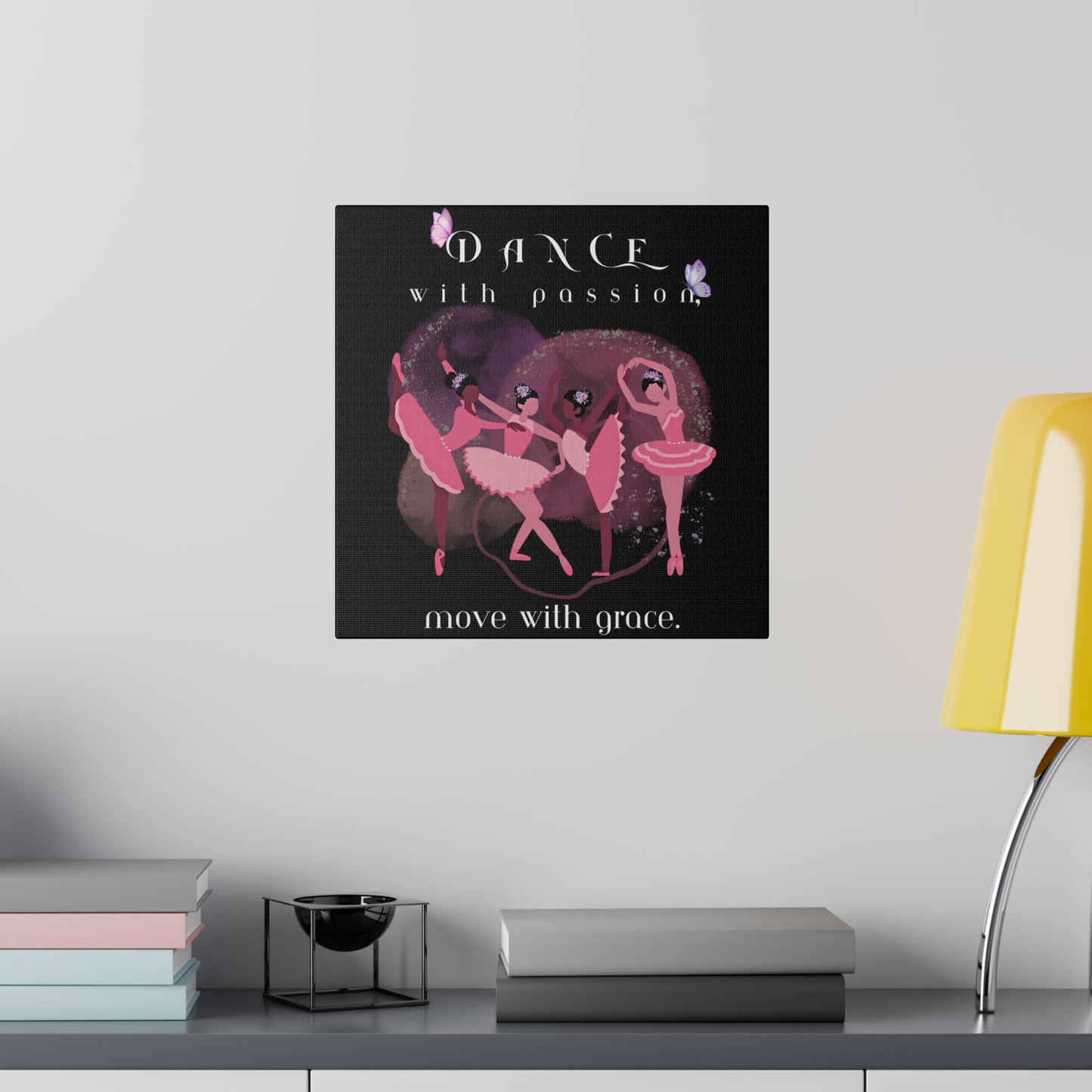 Matte Canvas Print - Dance with passion