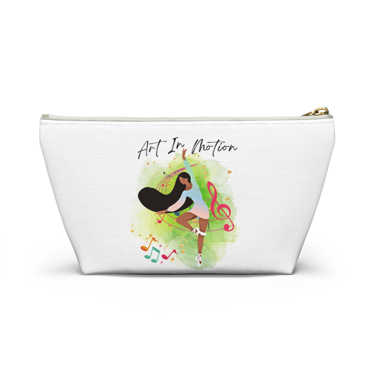 Cosmetic - Accessory Pouch w T-bottom - Art In Motion - for dancers on the go