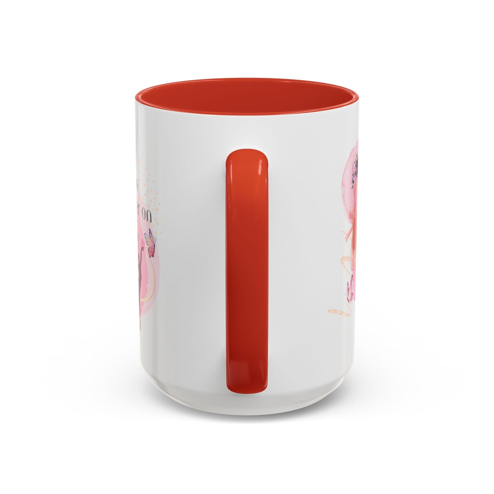 Accent Coffee Mug (11, 15oz) Life is Better on Pointe Ballerina - aburgessandco.com