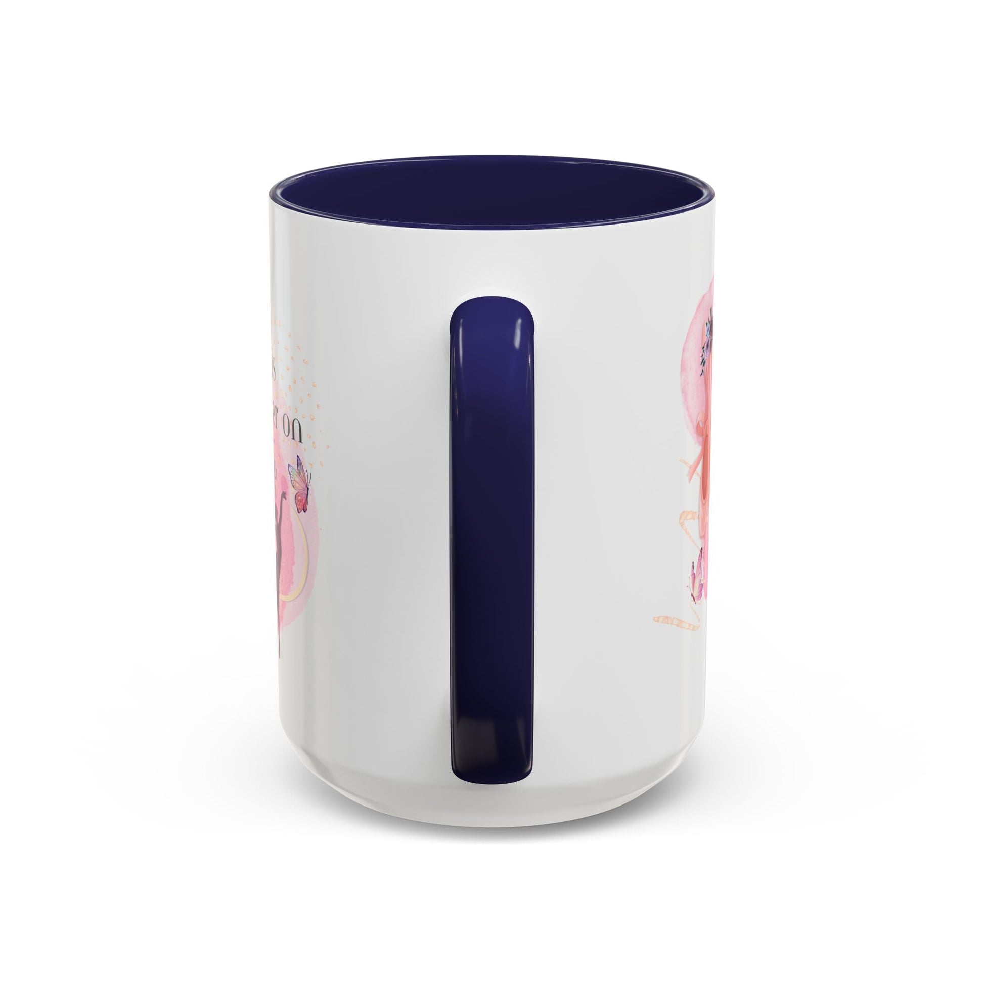 Accent Coffee Mug (11, 15oz) Life is Better on Pointe Ballerina - aburgessandco.com