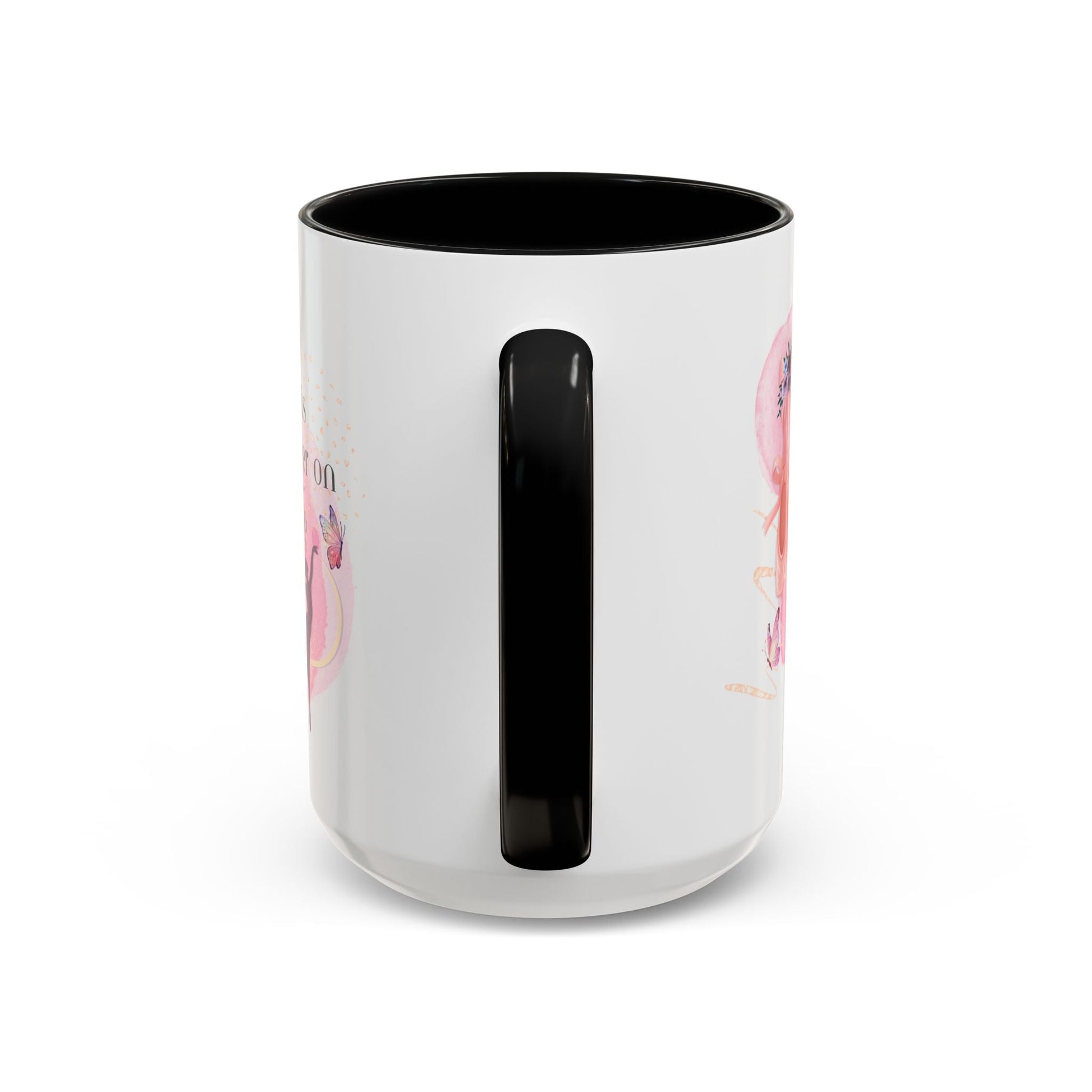 Accent Coffee Mug (11, 15oz) Life is Better on Pointe Ballerina - aburgessandco.com