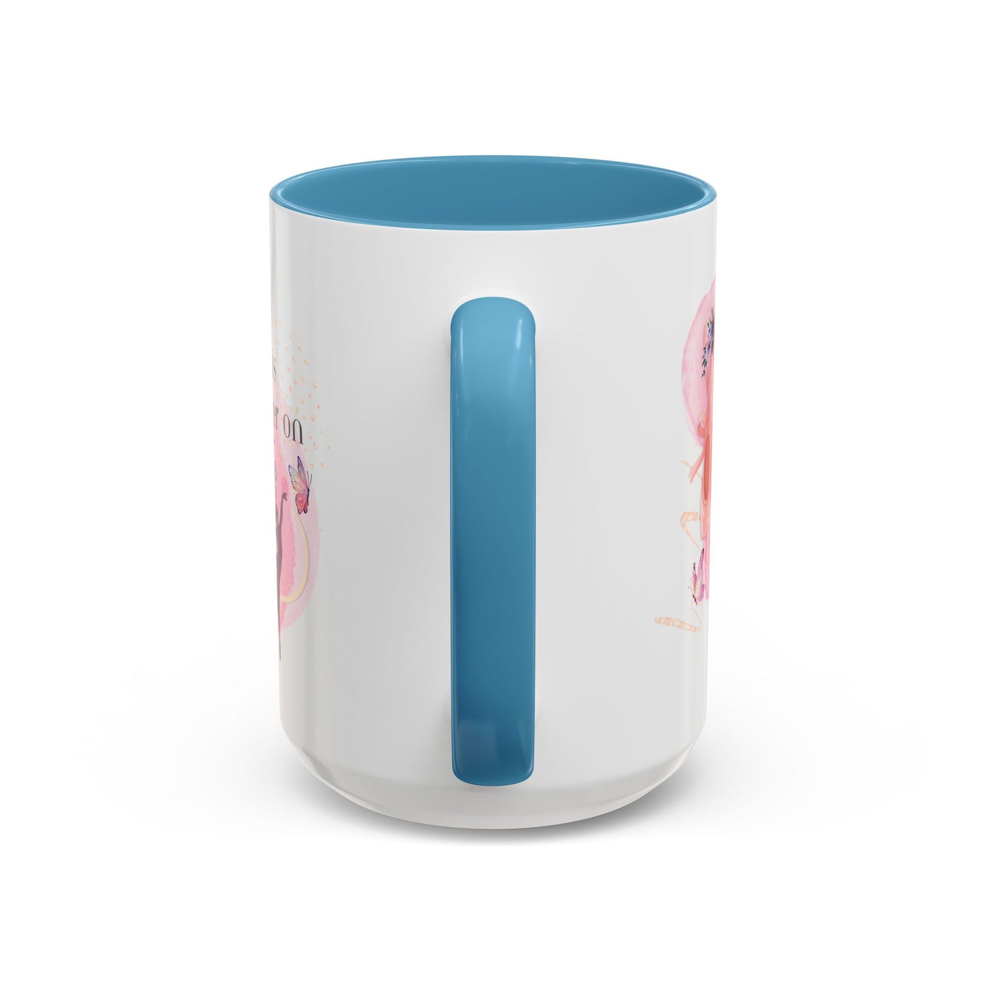 Accent Coffee Mug (11, 15oz) Life is Better on Pointe Ballerina - aburgessandco.com