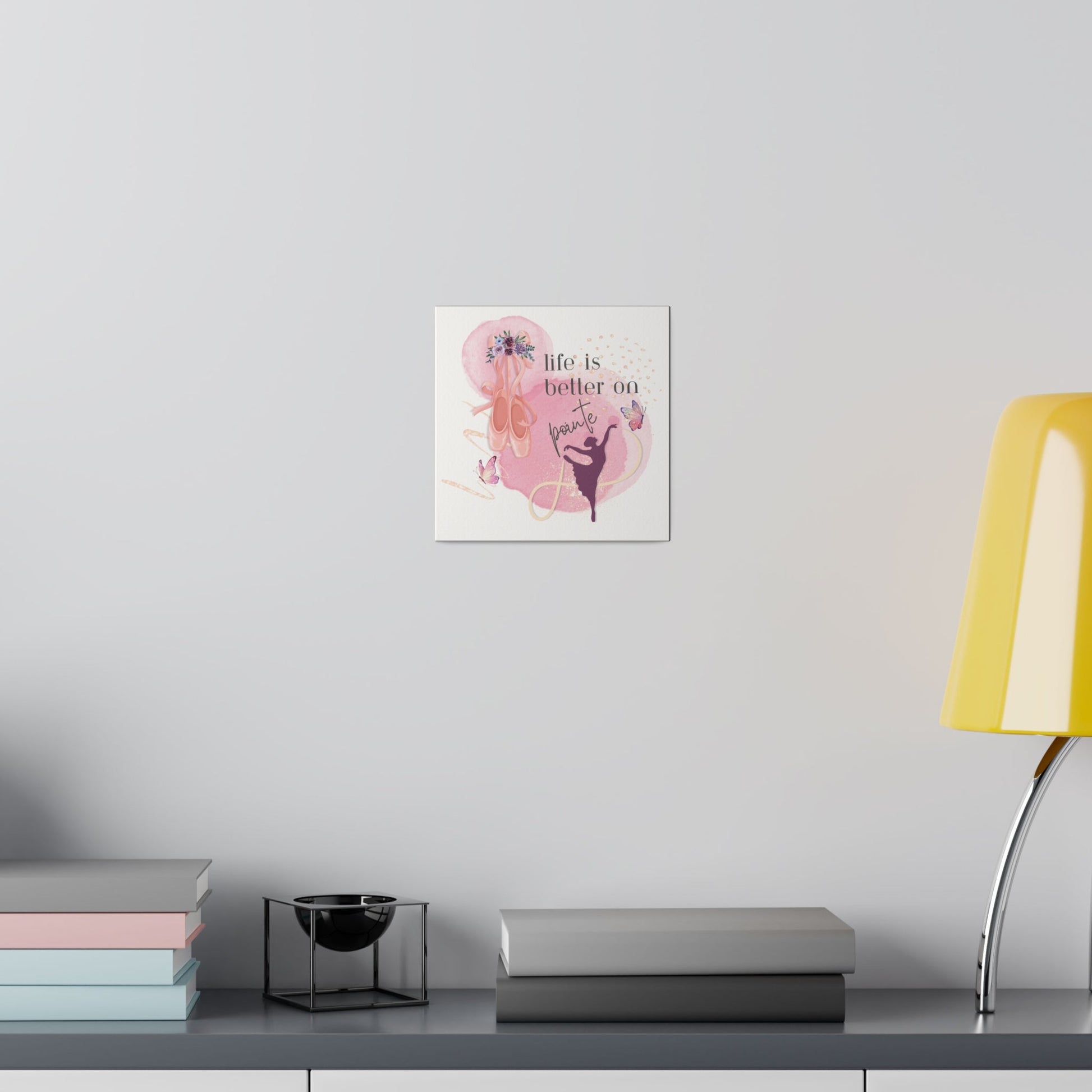 Canvas Print for Dancers - Life is better on point - aburgessandco.com