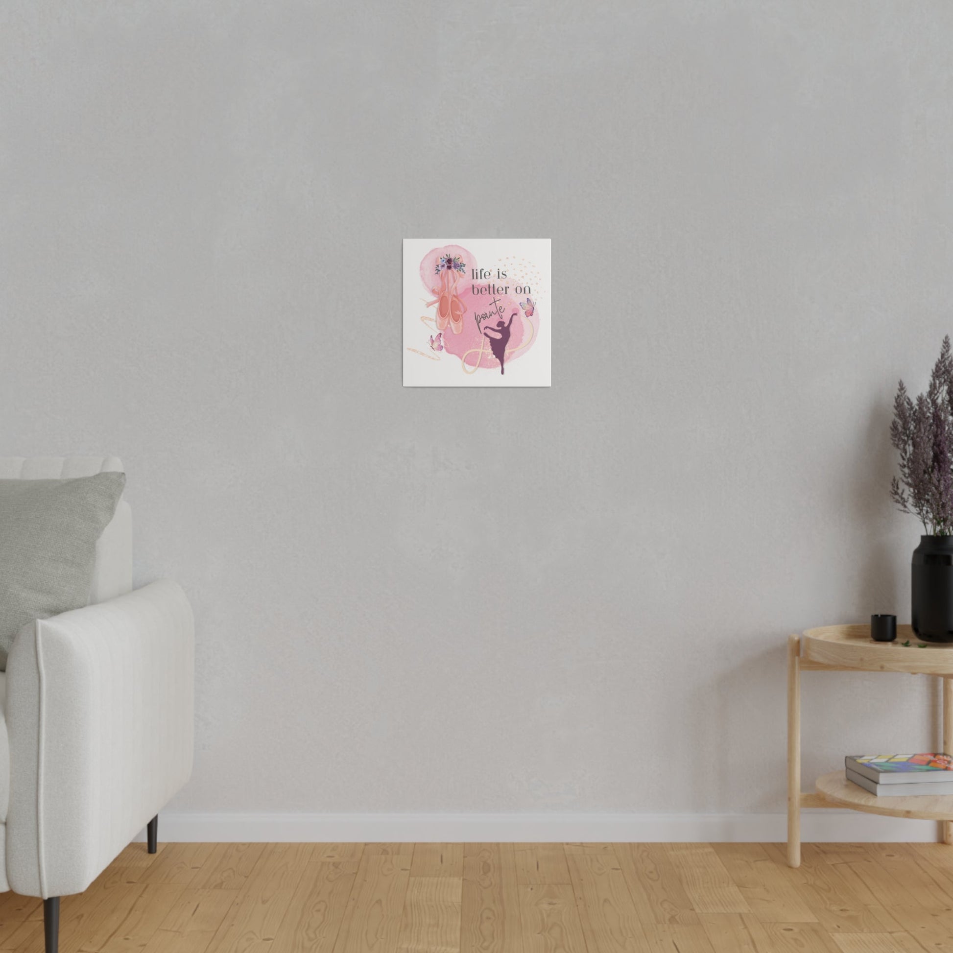 Canvas Print for Dancers - Life is better on point - aburgessandco.com