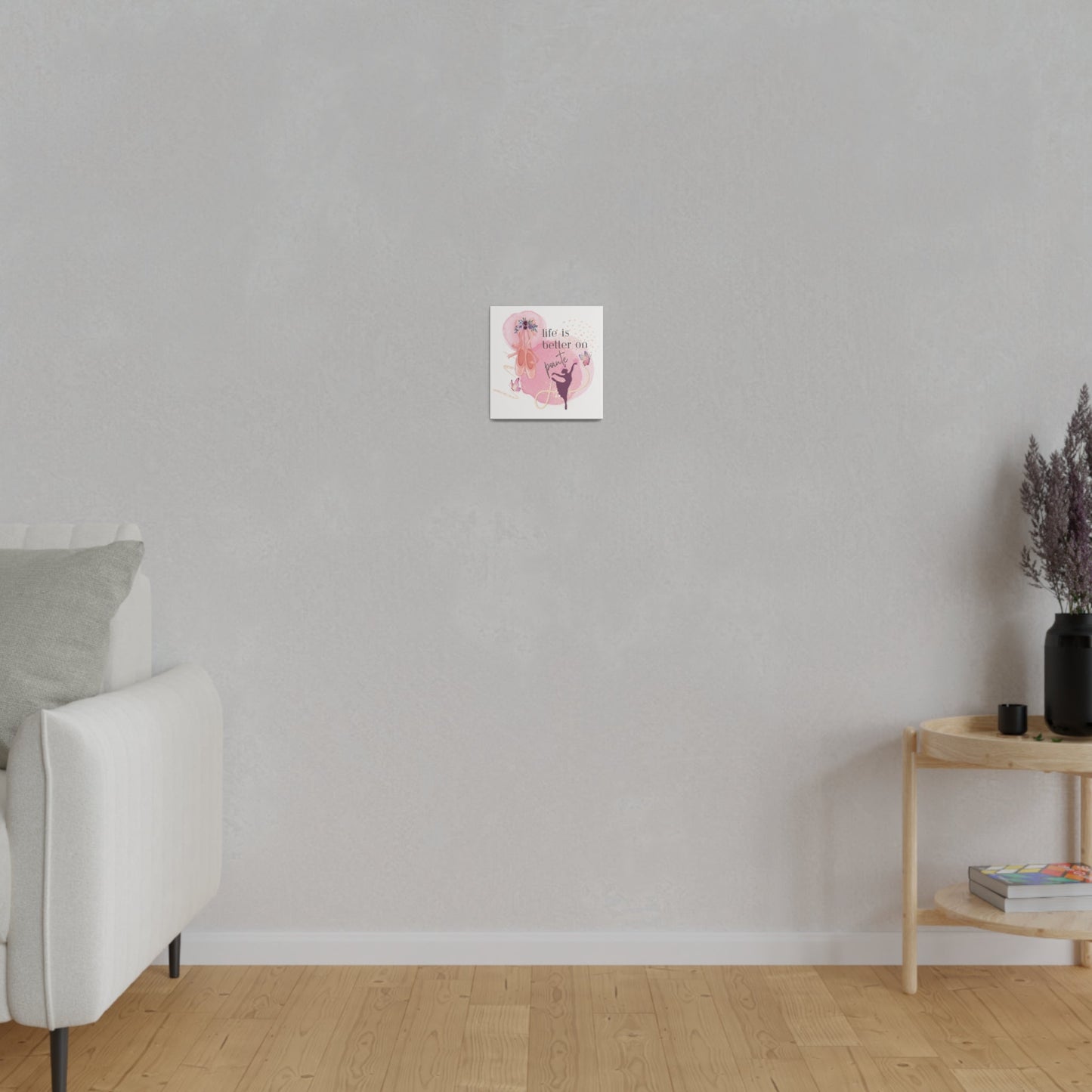 Canvas Print for Dancers - Life is better on point - aburgessandco.com