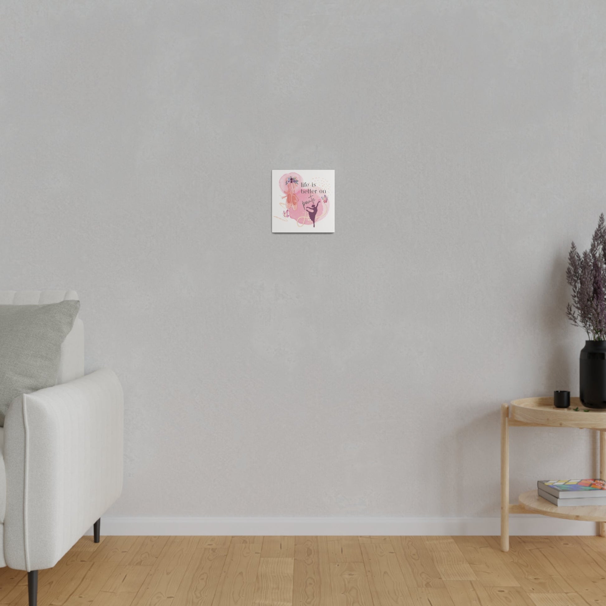 Canvas Print for Dancers - Life is better on point - aburgessandco.com