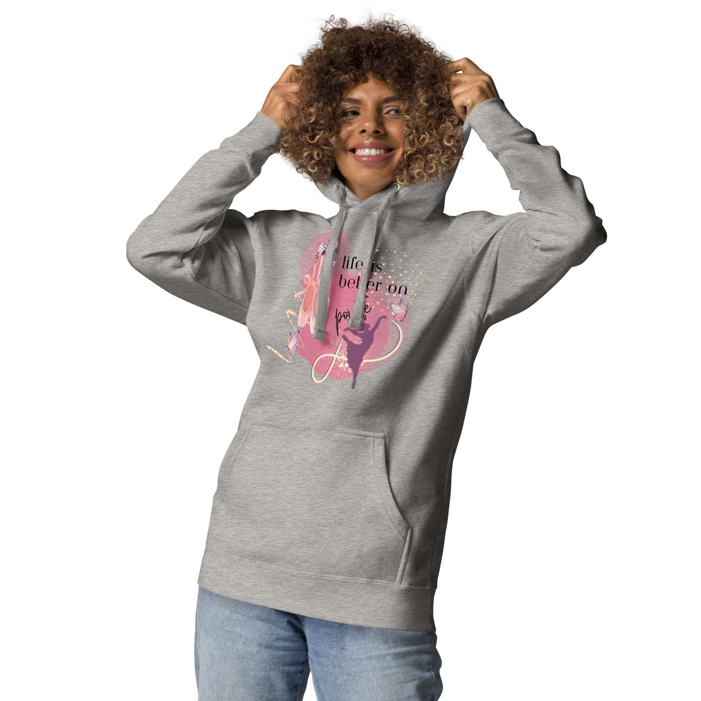 Hoodie for Dancers - Life Is Better On Pointe - aburgessandco.com