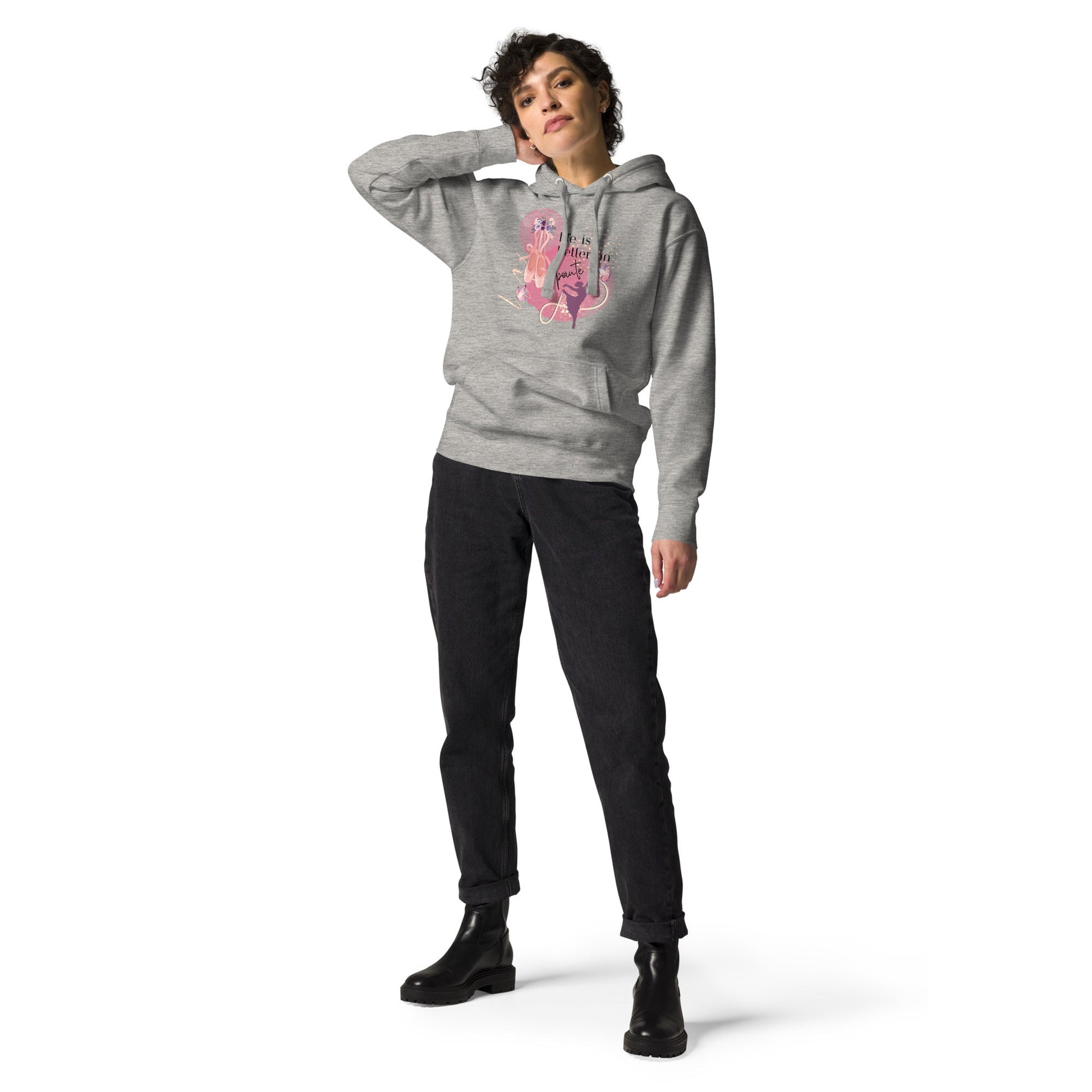 Hoodie for Dancers - Life Is Better On Pointe - aburgessandco.com