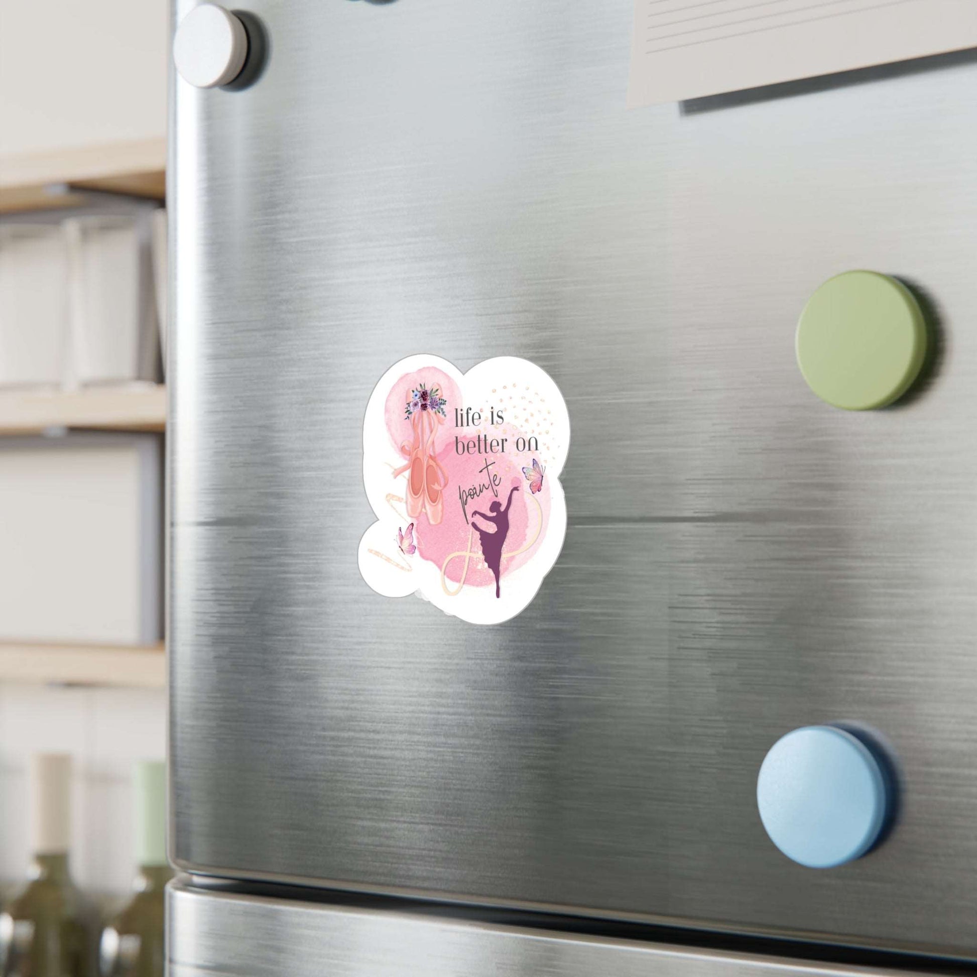 Kiss - Cut Vinyl Decals For Dancers - Life Is Better On Pointe - aburgessandco.com