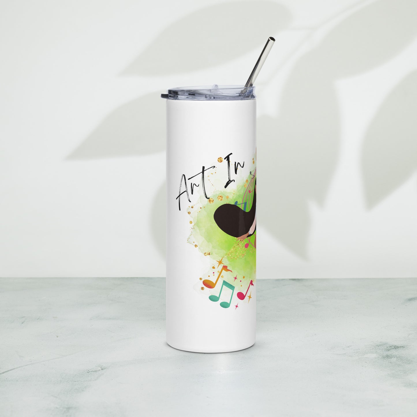 Stainless steel tumbler for dancers - Art in Motion
