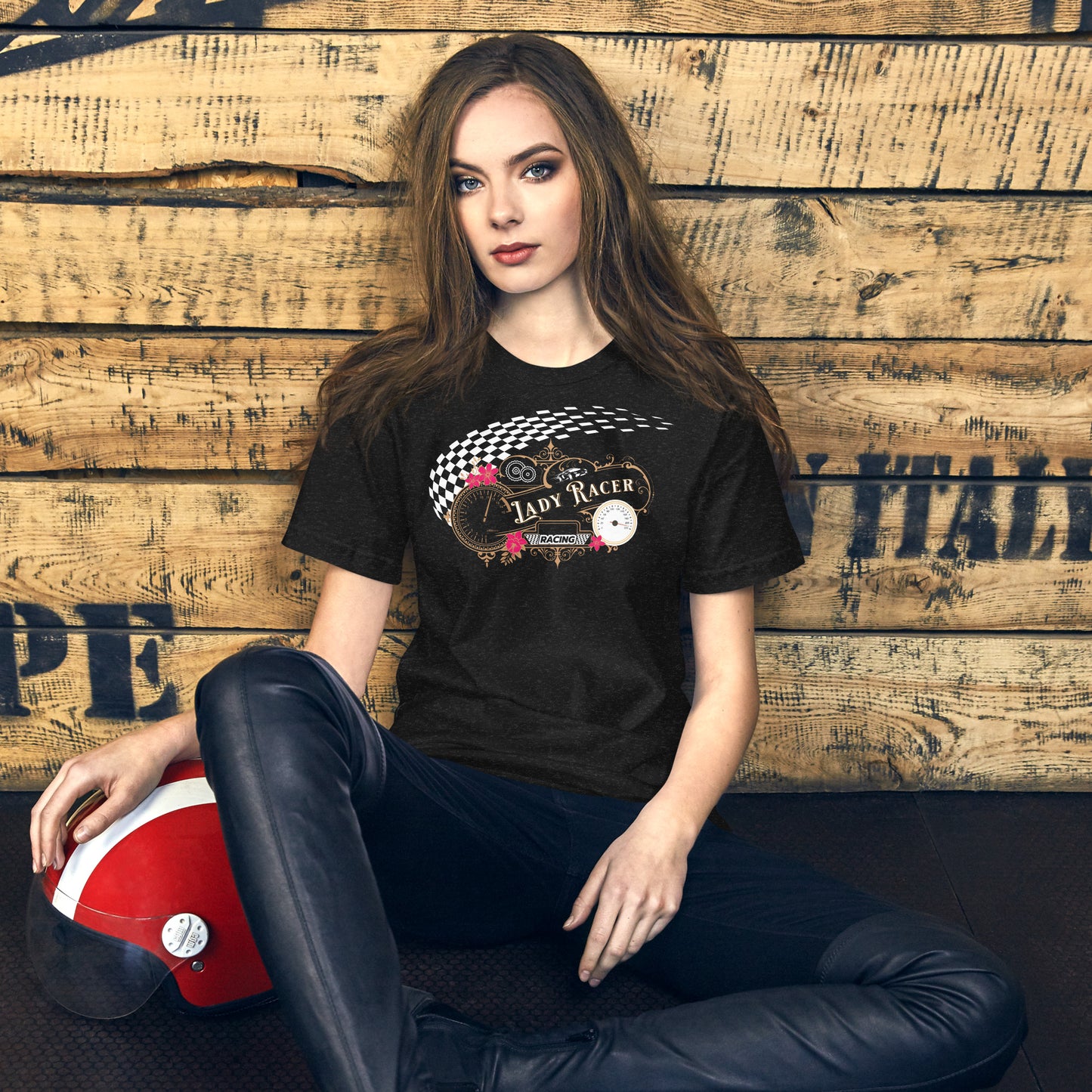 Unisex t-shirt - Lady Racer