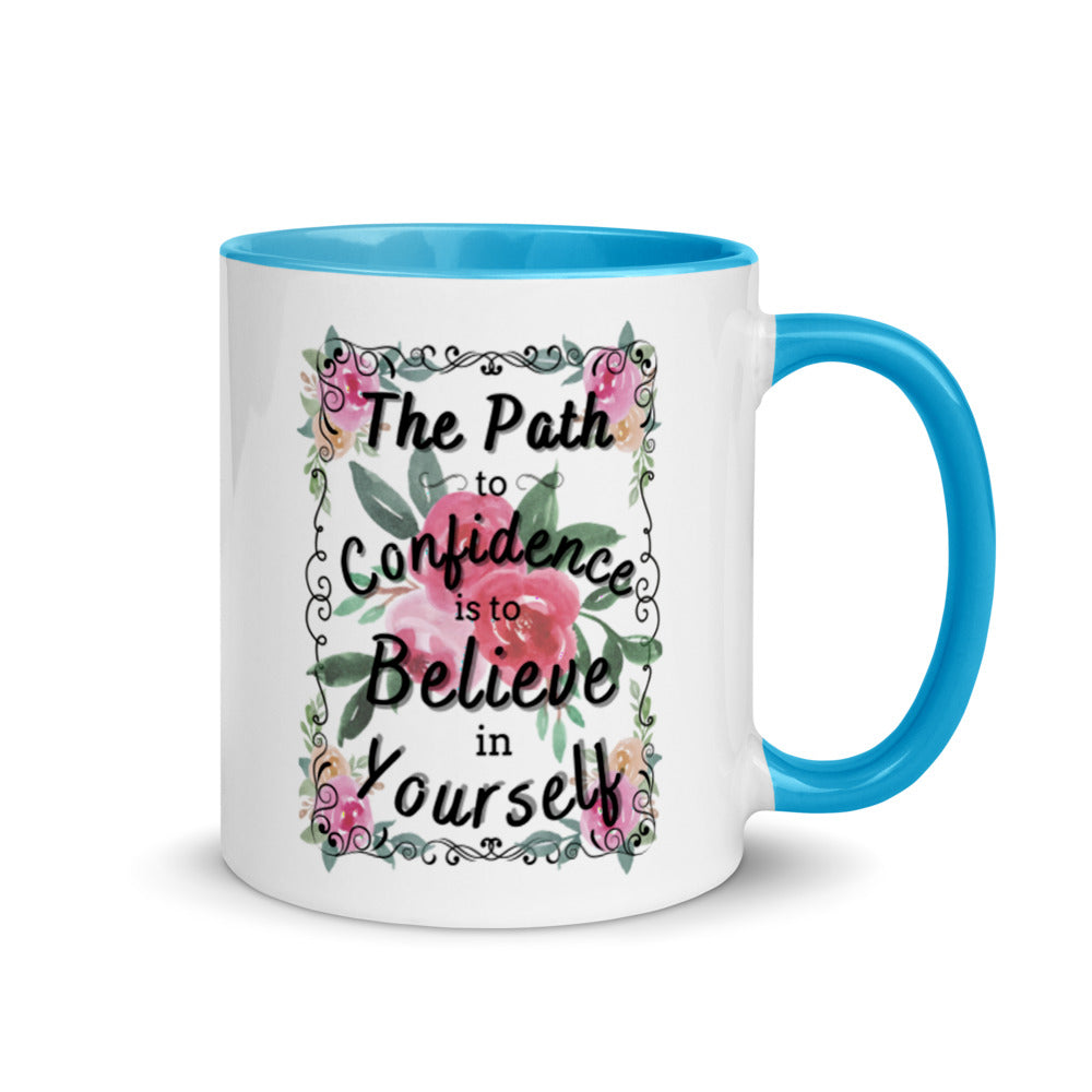 Mug with Color Inside - The path to confidence