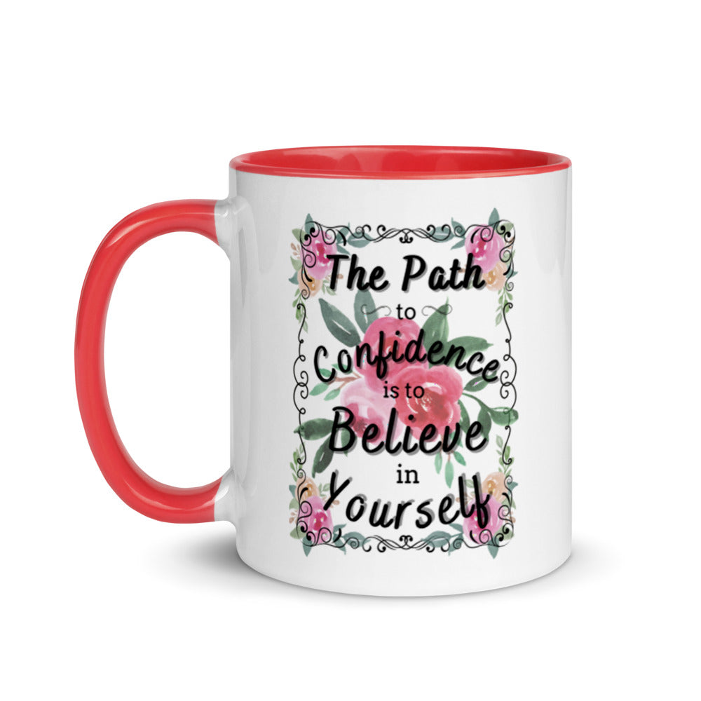 Mug with Color Inside - The path to confidence